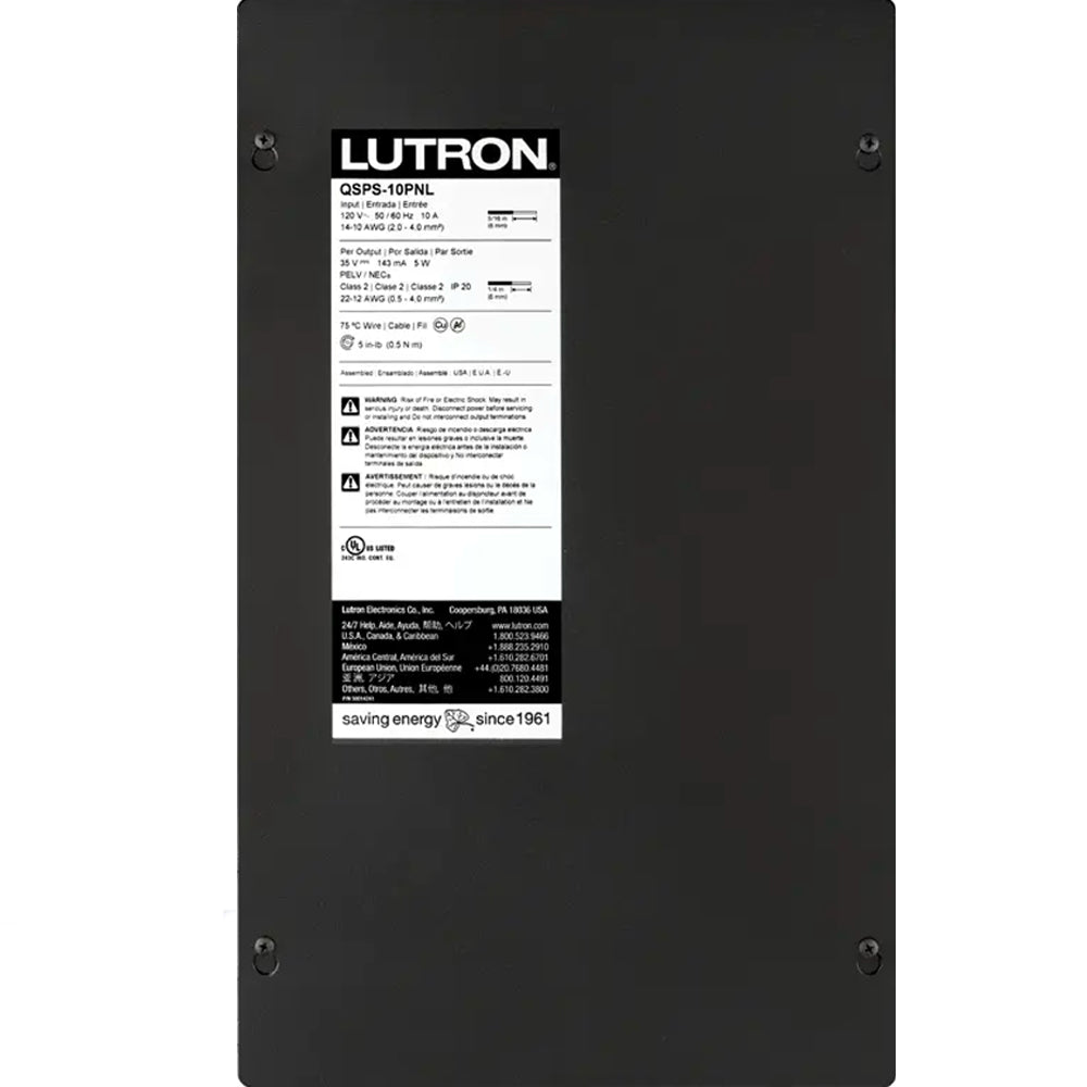 LUTRON QSPS-10PNL-LID
