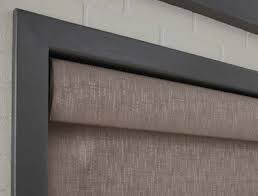 Lutron Triathlon Shades Fabric Satine Color Ash Black-out 48" x 65