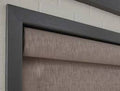 Lutron Triathlon Shades Fabric Satine Color Ash Black-out 48" x 65