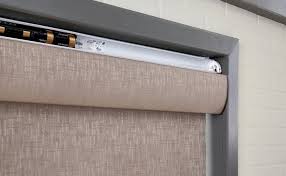 Lutron Triathlon Shades Fabric Satine Color Ash Black-out 48" x 65